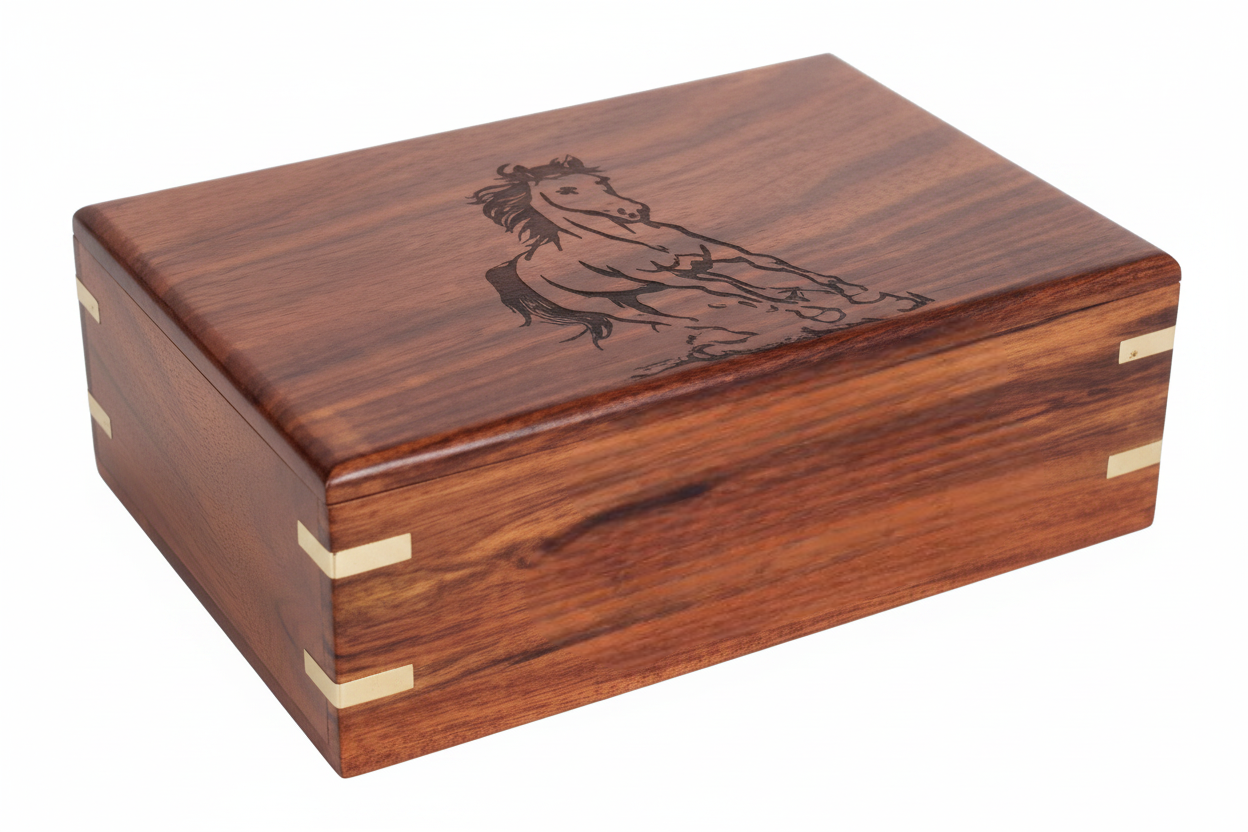 Wooden – Horse Memorial Cremation Urn